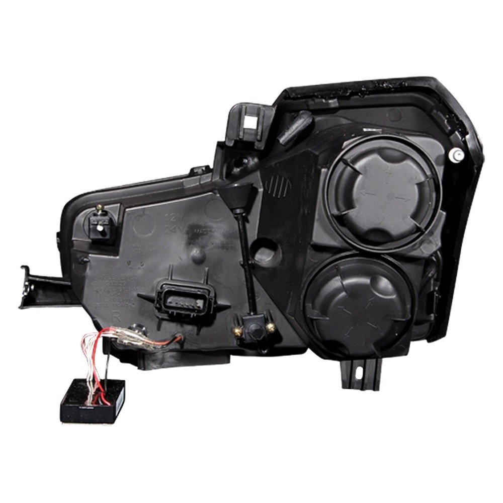 Fits CADILLAC CTS 03-07 PROJECTOR HALO HEADLIGHTS BLACK - Image 3