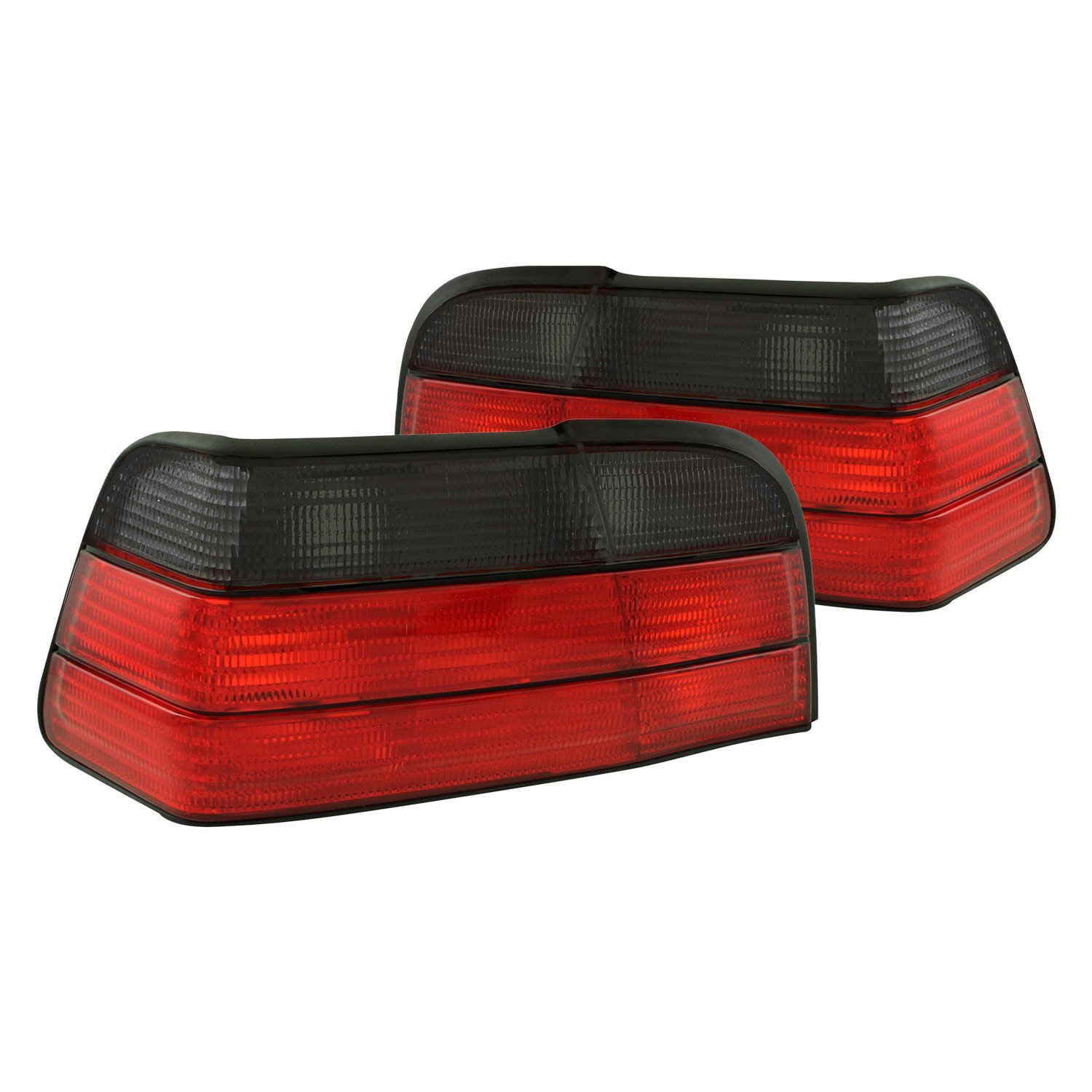 Fits BMW 3 SERIES E36 92-98 2DR TAIL LIGHTS RED/SMOKE