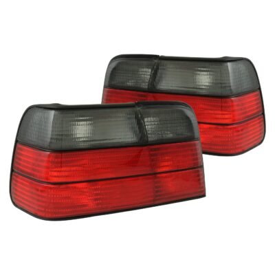 Fits BMW 3 SERIES E36 92-98 4DR TAIL LIGHTS RED/SMOKE