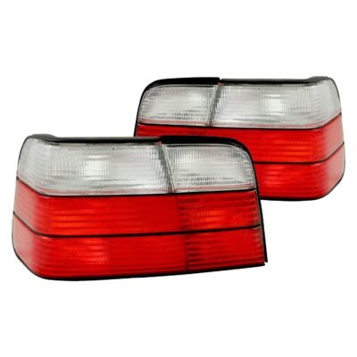 Fits BMW 3 SERIES E36 92-98 4DR TAIL LIGHTS RED/CLEAR