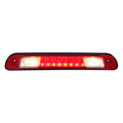 Fits TOYOTA TUNDRA 00-06 LED 3RD BRAKE LIGHT RED/CLEAR LENS