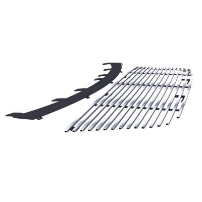 Fits 2016-2019 Ford Explorer Main Upper Stainless Steel Billet Grille