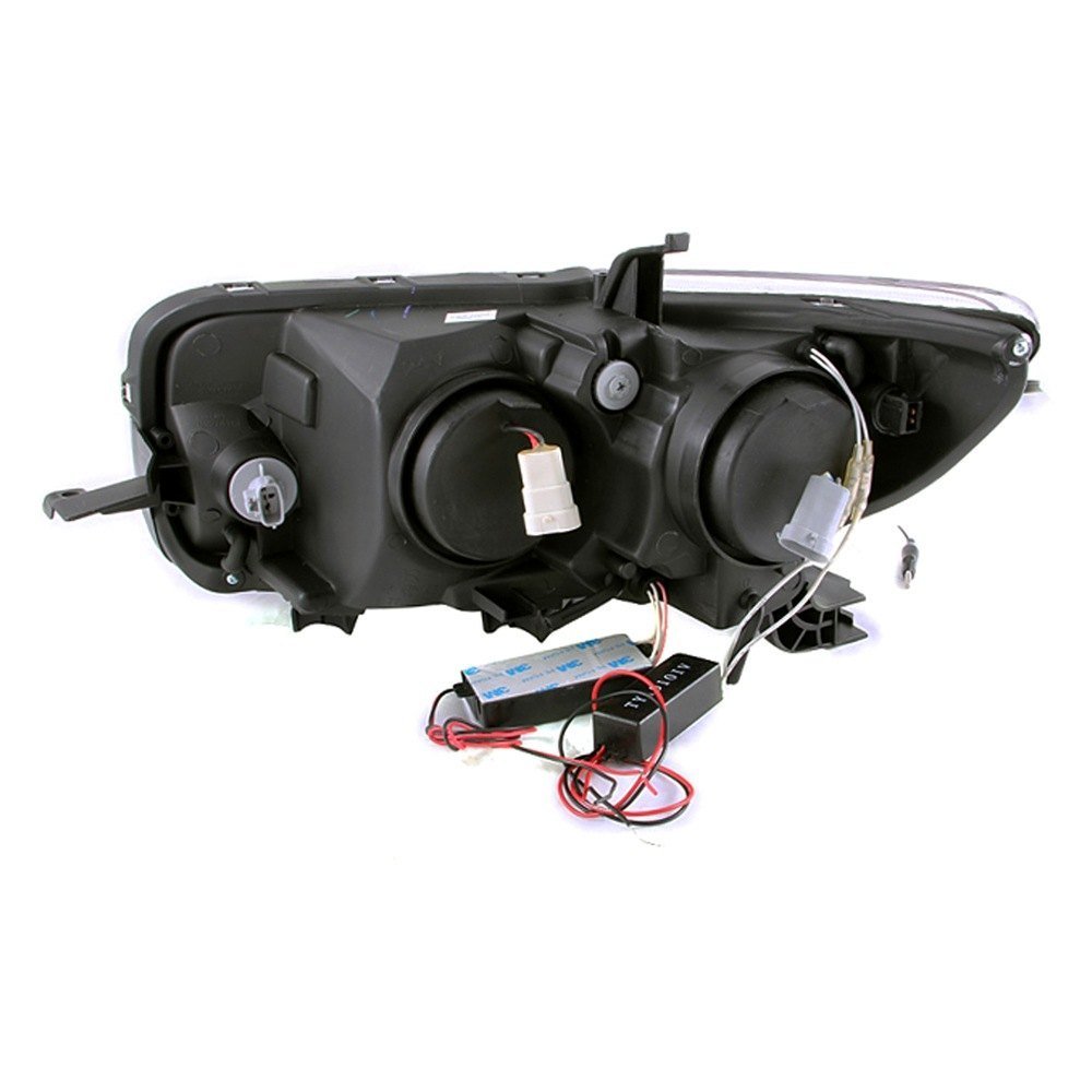 Fits SCION XB 08-10 PROJECTOR HEADLIGHTS BLACK W/ RX HALO - Image 3