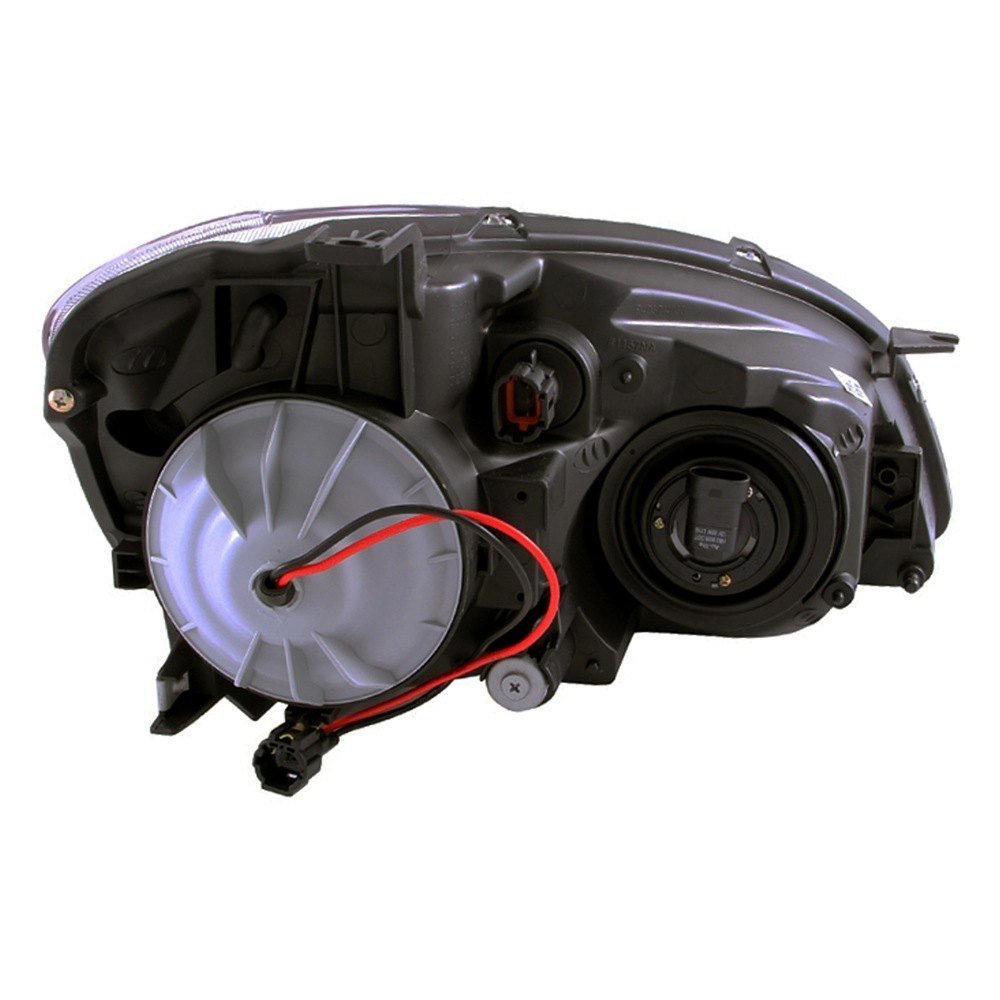 Fits NISSAN ALTIMA 05-06 CRYSTAL HEADLIGHTS CHROME (FOR HALOGEN MODELS) - Image 2