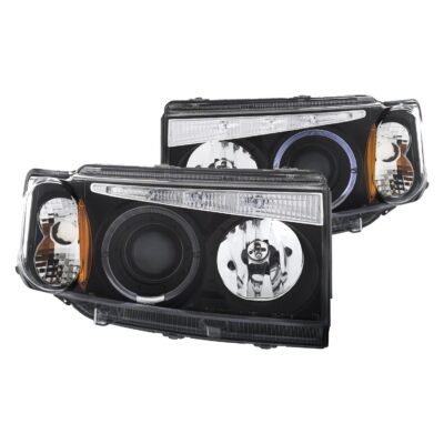 Fits SCION XB 04-07 PROJECTOR HALO HEADLIGHTS BLACK