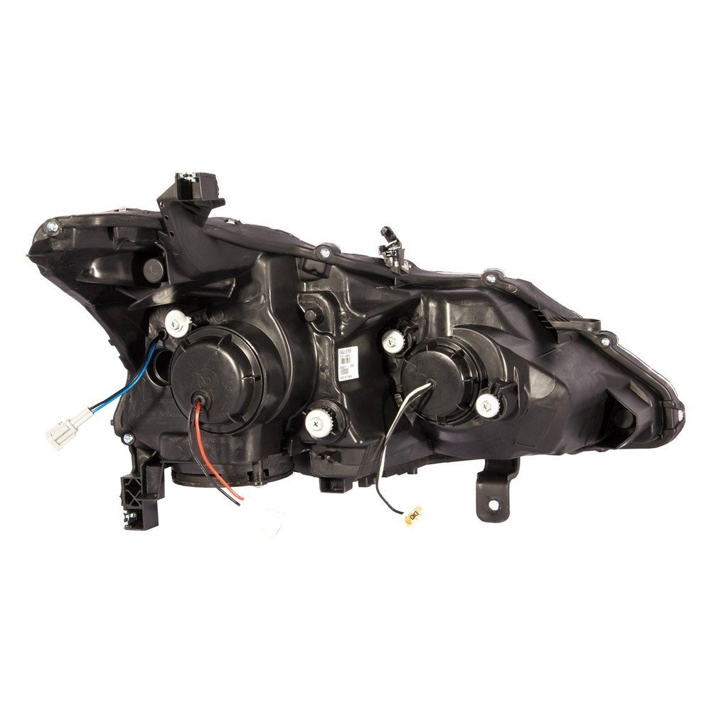 Fits NISSAN ALTIMA 13-15 4DR PROJECTOR PLANK STYLE HEADLIGHTS CHROME (FOR HALOGEN MODELS) - Image 3