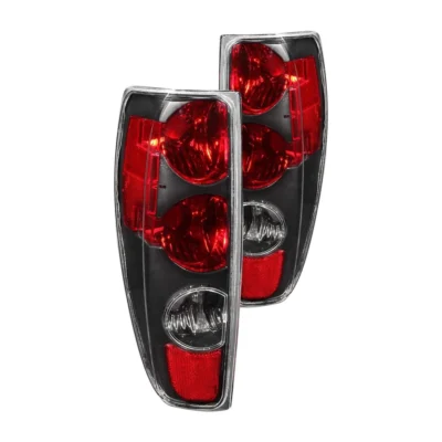 Fits CHEVY COLORADO 04-12 / GMC CANYON 04-12 TAIL LIGHTS BLACK