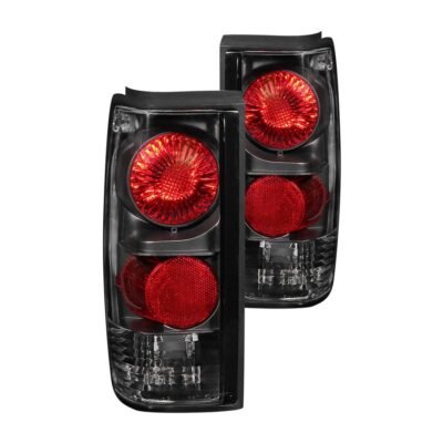 Fits CHEVY S-10 82-93 / GMC SONOMA 91-93 TAIL LIGHTS BLACK