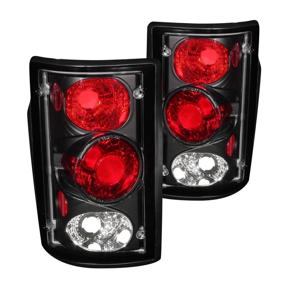 Fits FORD EXCURSION 00-05 / ECONOLINE VAN E150/E250/E350 95-06 TAIL LIGHTS BLACK