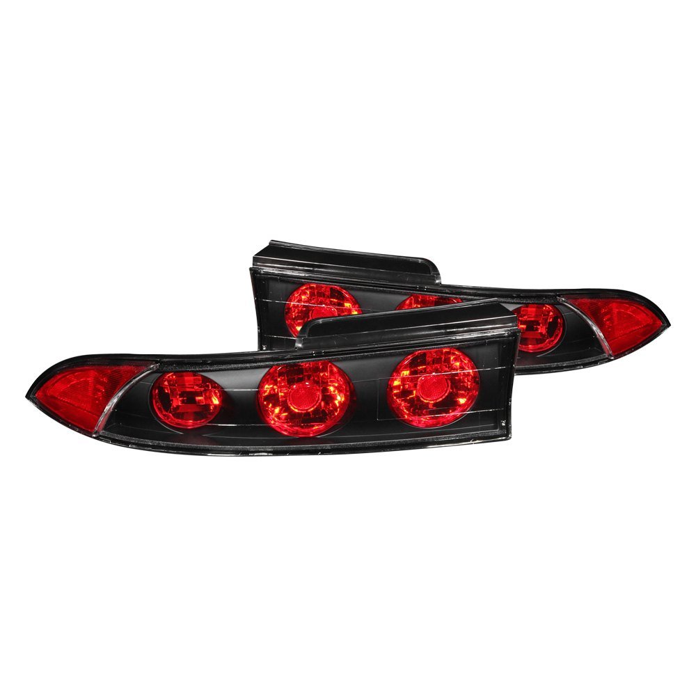 Fits MITSUBISHI ECLIPSE 95-99 TAIL LIGHTS 3PCS BLACK G2