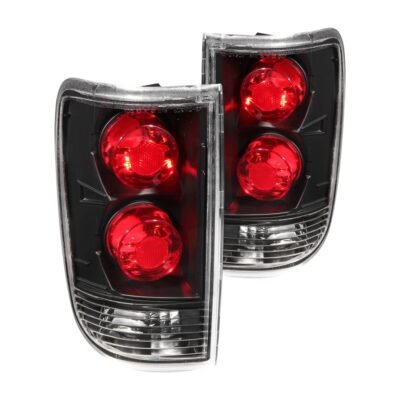 Fits CHEVY S-10 BLAZER 95-05 / GMC S-15 JIMMY 95-05 / ENVOY 98-00 / BRAVADA 96-01 TAIL LIGHTS DARK SMOKE
