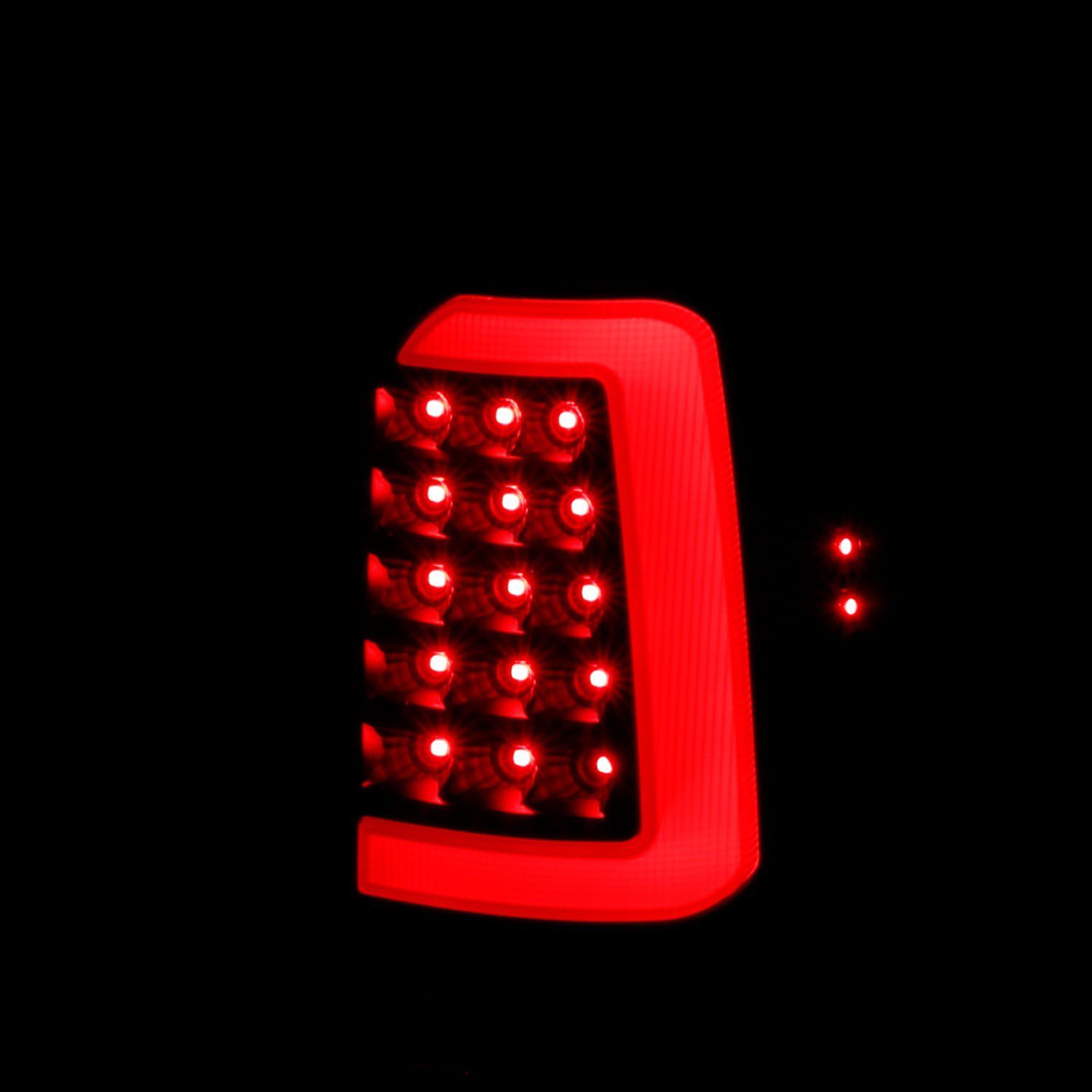 Fits DODGE DAKOTA 97-04 LED BAR STYLE TAIL LIGHTS BLACK - Image 2