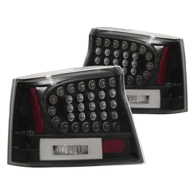 Fits DODGE CHARGER 06-08 LED TAIL LIGHTS BLACK