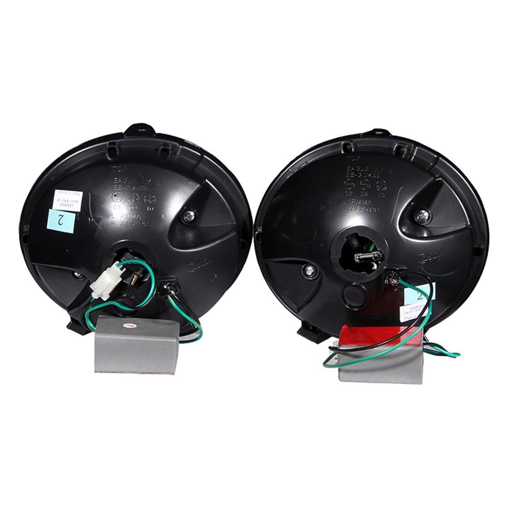 Fits CHEVY CORVETTE 05-13 / CORVETTE Z06 06-13 LED TAIL LIGHTS CHROME RED LENS - Image 2