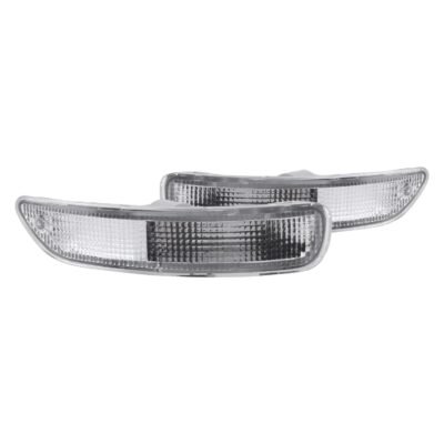 Fits TOYOTA COROLLA 93-97 PARKING/SIGNAL LIGHTS CHROME CLEAR