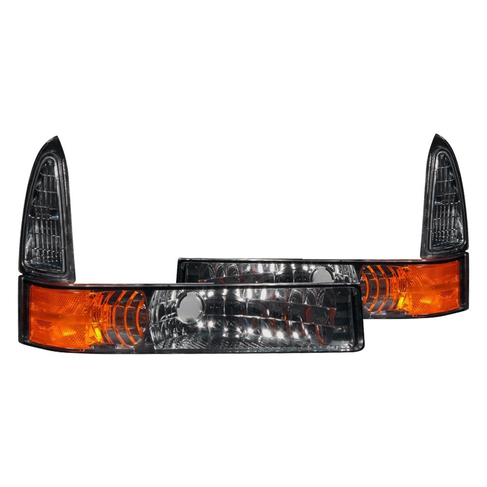 Fits FORD EXCURSION 00-04 / SUPERDUTY 99-04 EURO PARKING/SIGNAL LIGHTS SMOKE AMBER