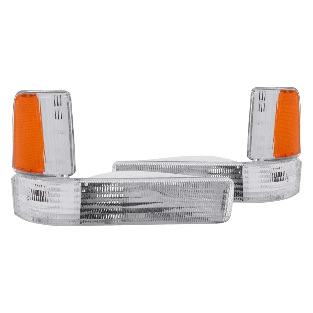 Fits DODGE DAKOTA 91-96 PARKING/SIGNAL LIGHTS CLEAR AMBER