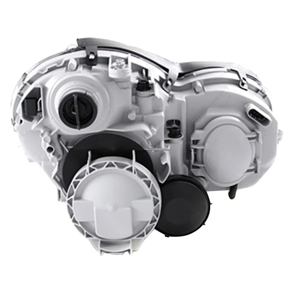Fits MBZ C CLASS W203 4DR C230/C240/C280/C320 01-07 PROJECTOR HEADLIGHTS BLACK CLEAR - Image 2