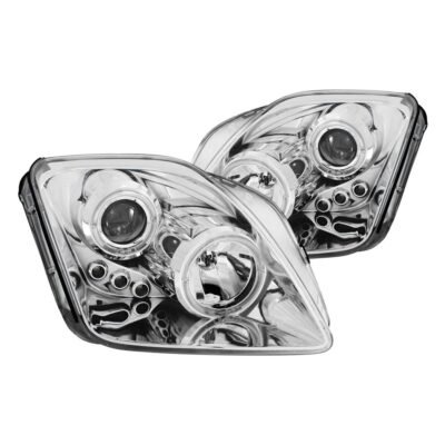 Fits HONDA PRELUDE 97-01 PROJECTOR LED HALO HEADLIGHTS CHROME