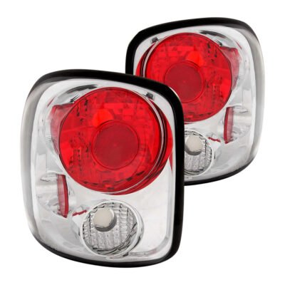 Fits CHEVY SILVERADO / GMC SIERRA STEPSIDE 99-04 TAIL LIGHTS CHROME