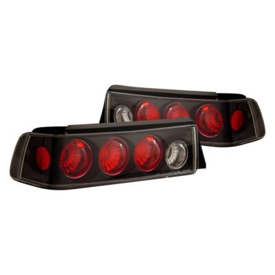 Fits HONDA CIVIC 88-91 3DR TAIL LIGHTS 3 PCS BLACK