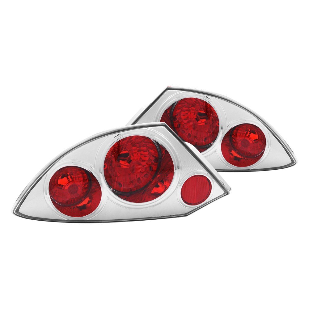 Fits MITSUBISHI ECLIPSE 00-05 TAIL LIGHTS CHROME