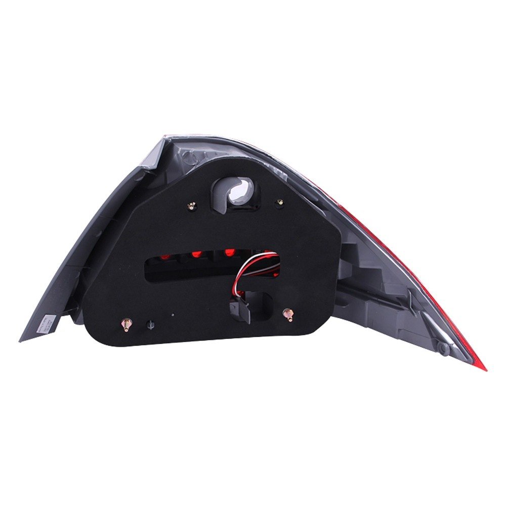 Fits HONDA ACCORD 06-07 4DR TAIL LIGHTS RED/CLEAR - Image 2