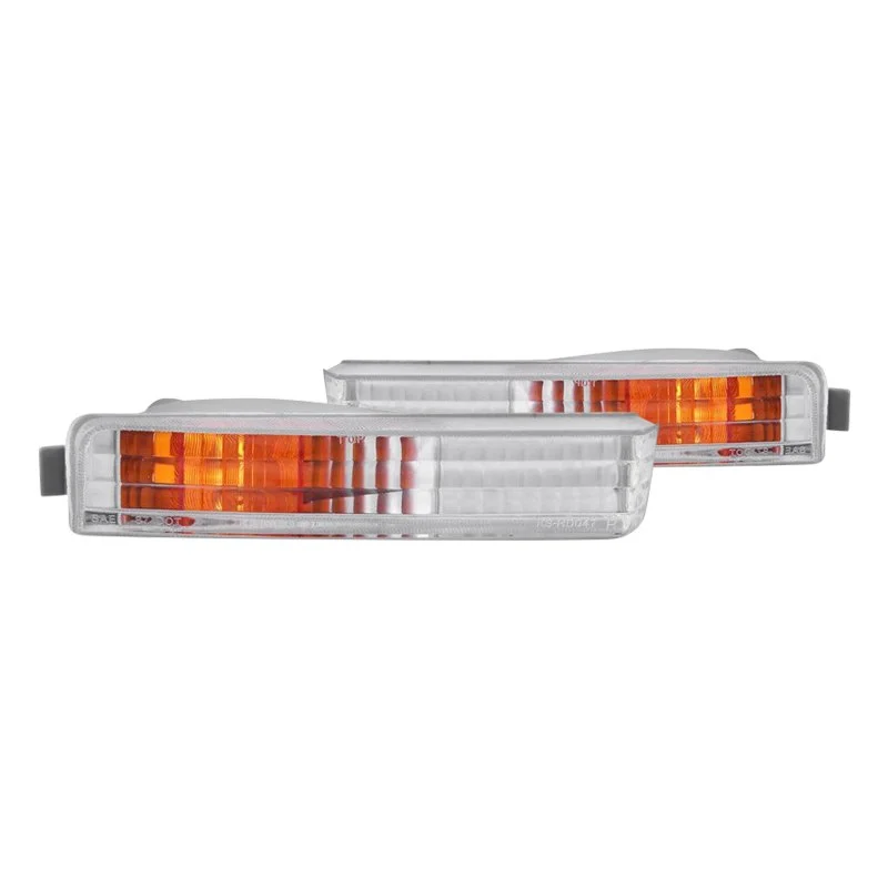 Fits HONDA ACCORD 90-91 PARKING/SIGNAL LIGHTS CHROME CLEAR