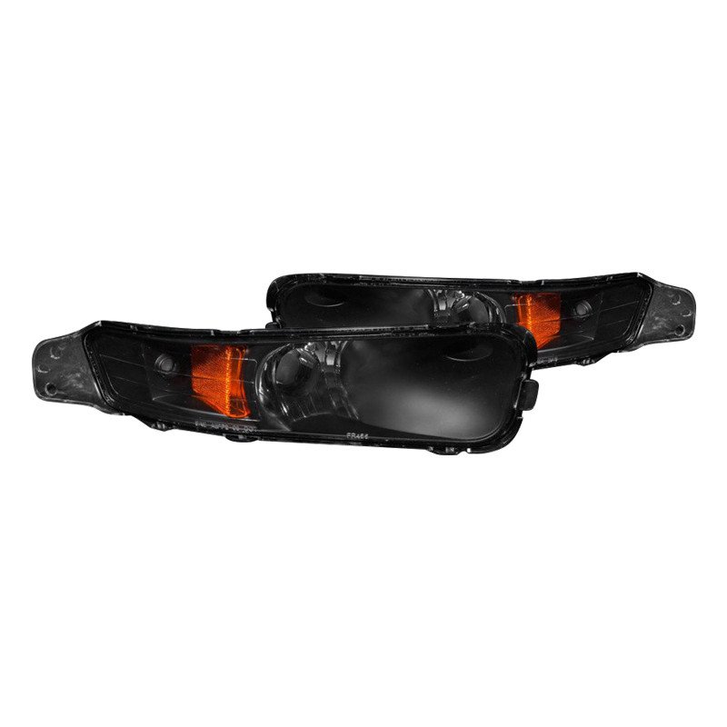 Fits FORD MUSTANG 05-09 PARKING/SIGNAL LIGHTS BLACK AMBER