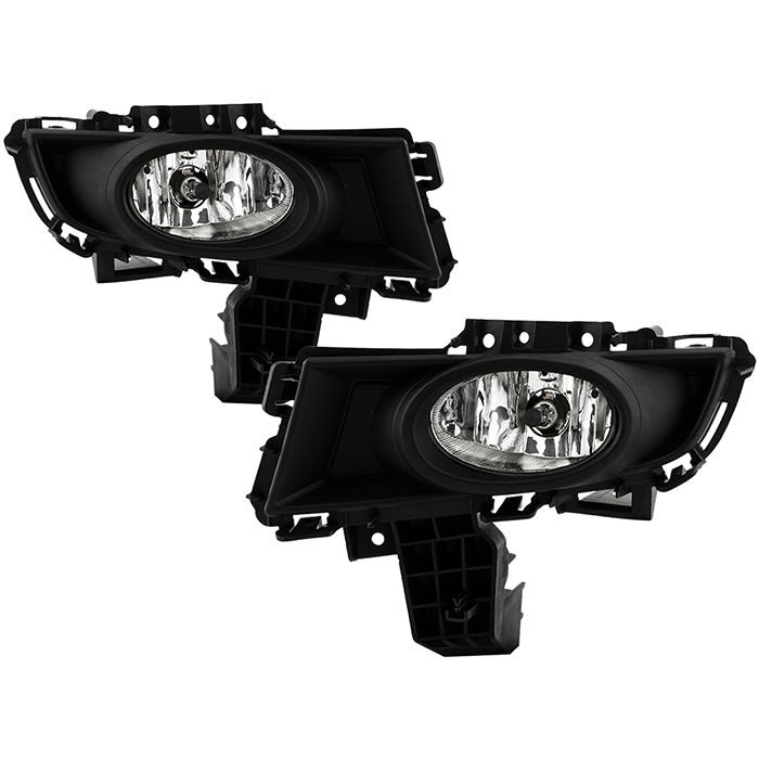Fits Mazda 3 07-08 4Dr OEM Fog Lights (Won‘t Fit Sports/Gt Or Hatchback) W/Switch - Clear