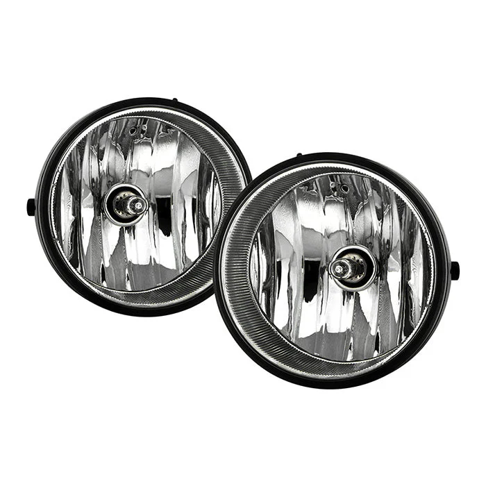 Fits Toyota Tacoma 05-11 / Solara 04-06 / Sequoia 08-11 / Tundra 07-13 (w/o cover) OEM Fog Lights W/Switch - Clear