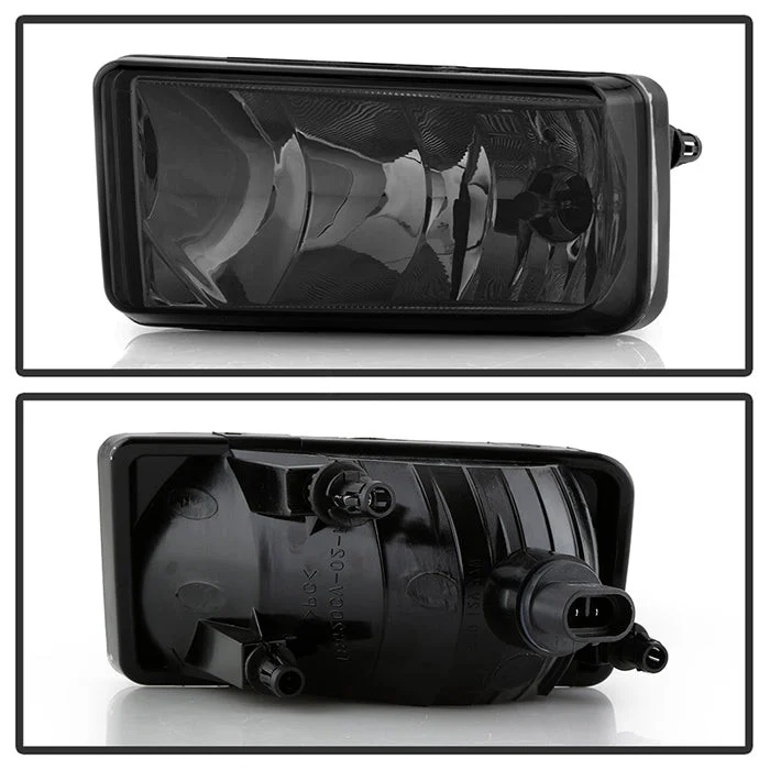 Fits Chevy Silverado 07-13 / Avalanche/Suburban/Tahoe 07-14 (w/Off Road Package ) (880 bulbs included) OEM Fog Lights wo/switch - Smoke - Image 4