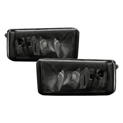 Fits Chevy Silverado 07-13 / Avalanche/Suburban/Tahoe 07-14 (w/Off Road Package ) (880 bulbs included) OEM Fog Lights wo/switch - Smoke