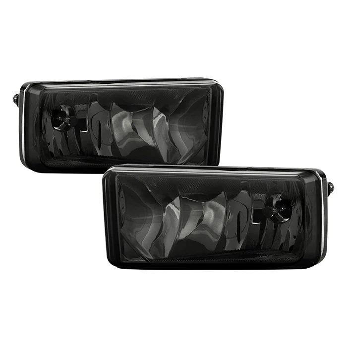 Fits Chevy Silverado 07-13 / Avalanche/Suburban/Tahoe 07-14 (w/Off Road Package ) (880 bulbs included) OEM Fog Lights wo/switch - Smoke