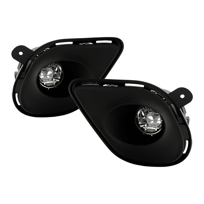 Fits ( Spyder ) Dodge Charger 2015-2019 SRT Models (with Hood Scoop Models Only ) OEM Full LED Fog Lights W/Universal Switch ( Bulb Size - 10W LED )