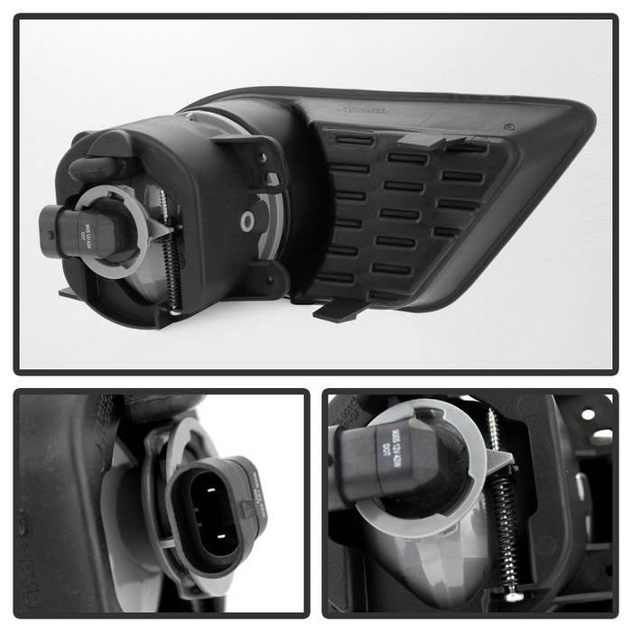 Fits Dodge Charger 2011-2014 OEM Style Fog Lights W/Switch- Smoke - Image 5