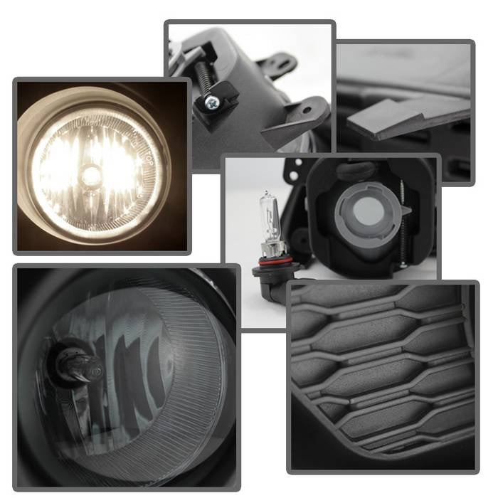 Fits Dodge Charger 2011-2014 OEM Style Fog Lights W/Switch- Smoke - Image 2