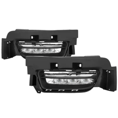 Fits Dodge Charger 2015-2016 OEM LED Fog Lights W/Universal Switch- Clear