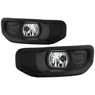 Fits ( Spyder ) Dodge Ram 2019-2020 1500 Only ( Doesn't Fit 2500/3500 ) OEM Style Halogen Fog Lights W/Universal Switch- Clear