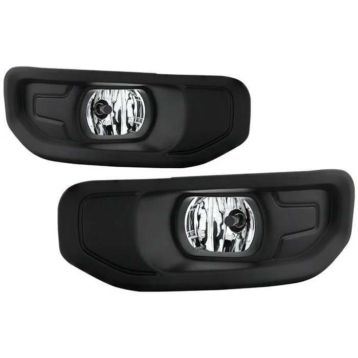 Fits ( Spyder ) Dodge Ram 2019-2020 1500 Only ( Doesn't Fit 2500/3500 ) OEM Style Halogen Fog Lights W/Universal Switch- Clear