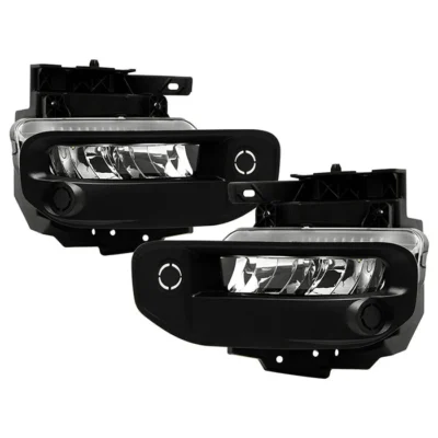 Fits ( Spyder ) Dodge Ram 2019-2022 1500 Only ( Do Not Fit 2500/3500 ) OEM Full LED Fog Lights W/Universal Switch ( Bulb Size 5W LED x2 )