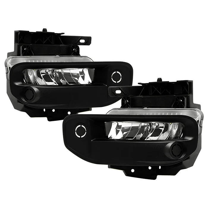 Fits ( Spyder ) Dodge Ram 2019-2022 1500 Only ( Do Not Fit 2500/3500 ) OEM Full LED Fog Lights W/Universal Switch ( Bulb Size 5W LED x2 )