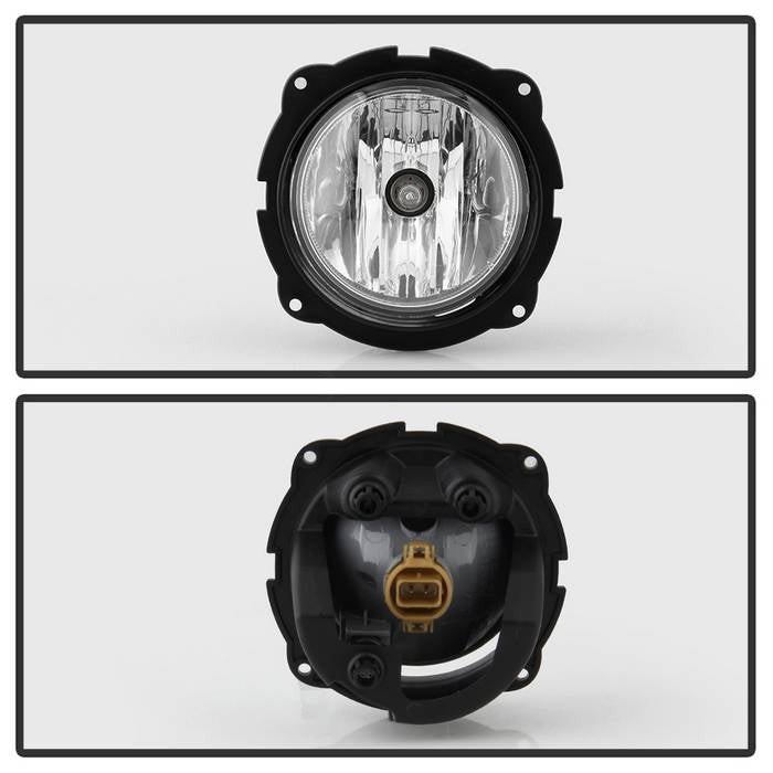Fits ( Spyder ) Ford Escape 2007-2012 OEM Fog Lights W/Universal Switch- Clear - Image 5