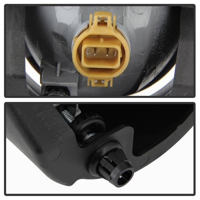 Fits ( Spyder ) Ford Escape 2007-2012 OEM Fog Lights W/Universal Switch- Clear - Image 4