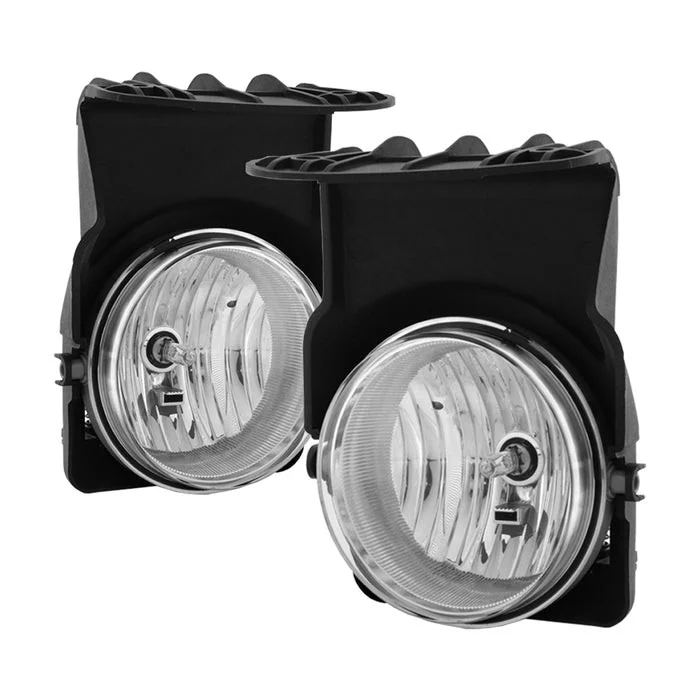 Fits GMC Sierra 1500/2500/3500 03-06 / Sierra 1500HD/2500HD 03-06 OEM Fog Lights wo/switch - Clear