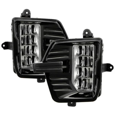Fits ( Spyder ) GMC Yukon AT4 2021-2023 Only ( does not fit XL Denali Model ) OEM Style Full Led Fog Lights With Universal switch- Sets