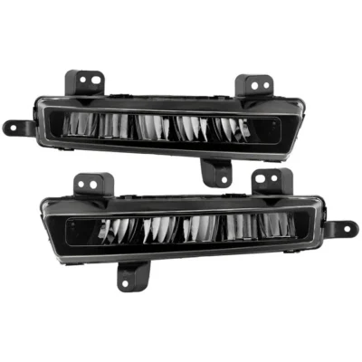 Fits ( Spyder ) Jeep Wagoneer 2022-2025 OEM Style Full Led Fog Lights With Universal switch- Sets