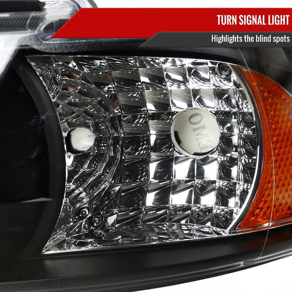 Fits 1996-2003 BMW E39 5 Series Dual Halo Projector Headlights (Matte Black Housing/Clear Lens)1996-2003 BMW E39 5 Series Dual Halo Projector Headlights (Matte Black Housing/Clear Lens) - Image 5