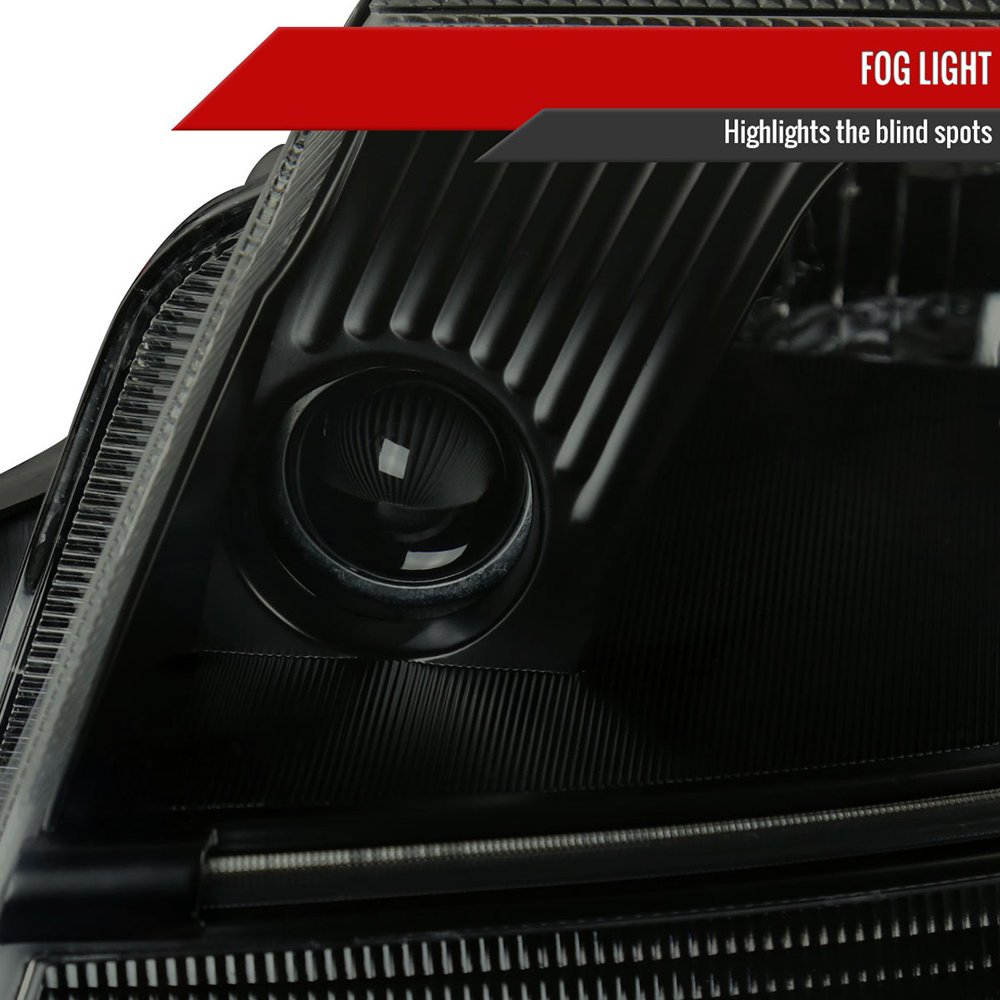 Fits 1999-2006 Audi TT LED Bar Projector Headlights (Black Housing/Smoked Lens) - Image 5