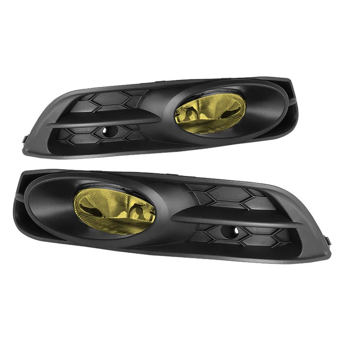 Fits Honda Civic 2012-2013 2Dr/Coupe OEM Fog Light W/Switch - Yellow